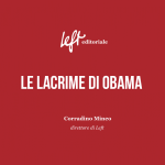 Le lacrime di Obama