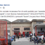Sgombero Sprar Ex Canapificio: La pacchia? Abbiamo già querelato Salvini una volta