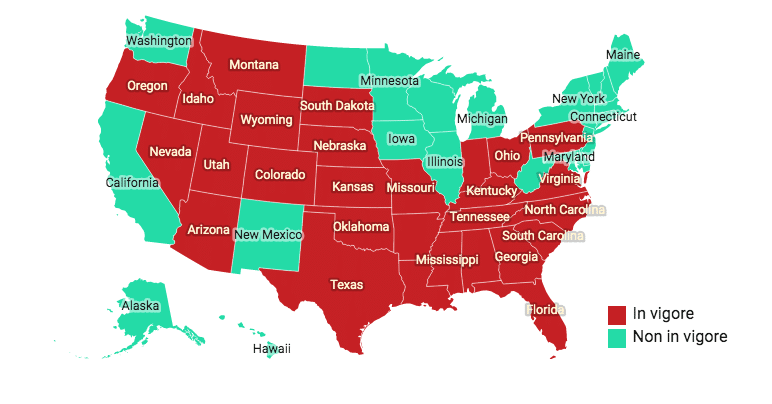 Pena Di Morte Negli Usa Ecco La Mappa Degli Omicidi Di Stato Left