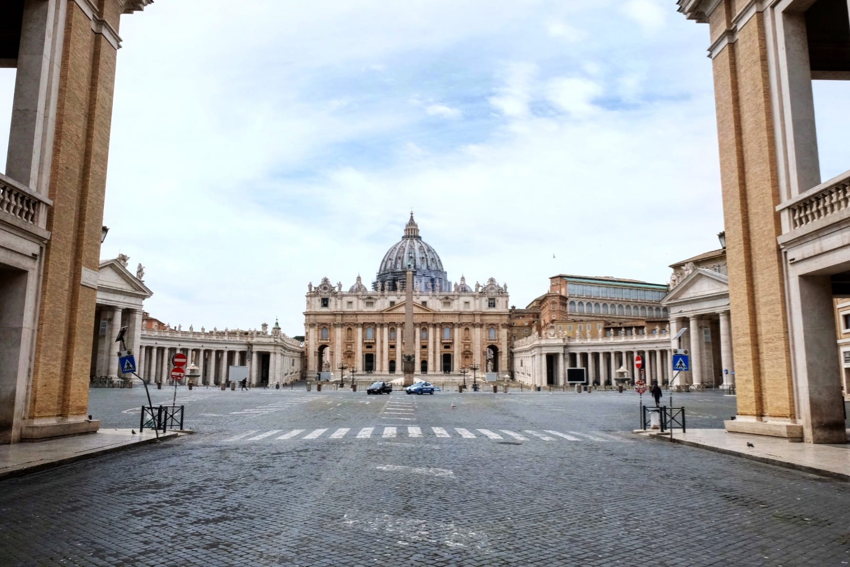 Vista della Basilica di San Pietro © Renato Ferrantini