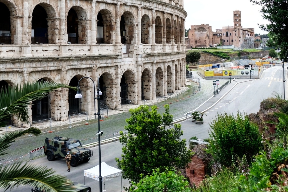 Vista parziale del Colosseo © Renato Ferrantini
