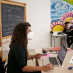 È l’ora di ricreazione della scuola