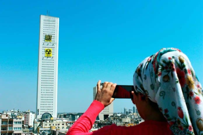 Protesta anti nucleare in Turchia
