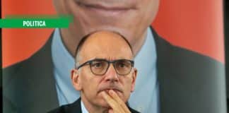 Elezioni, Enrico Letta alla conferenza stampa del PD a Milano