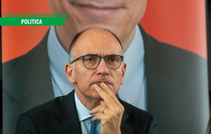 Enrico Letta Elezioni, Enrico Letta alla conferenza stampa del PD a Milano