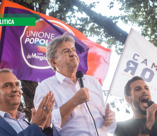 Mélenchon a Roma: «Non conosco Conte, sono qui per sostenere Unione popolare»