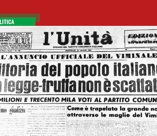 Il senso della destra per le leggi truffa