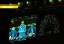 Il Giano bifronte di Palazzo Chigi